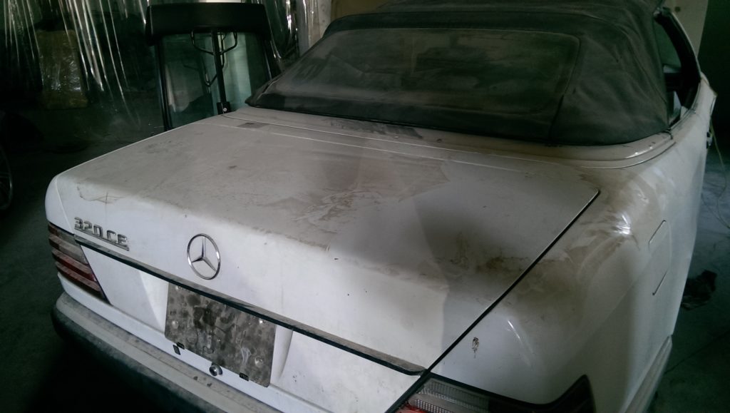 قطعات یدکی و صندوق عقب بنز Benz 320ce