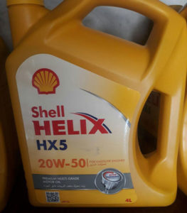 روغن موتور شل هلیکس shell helix hx5 20w_50