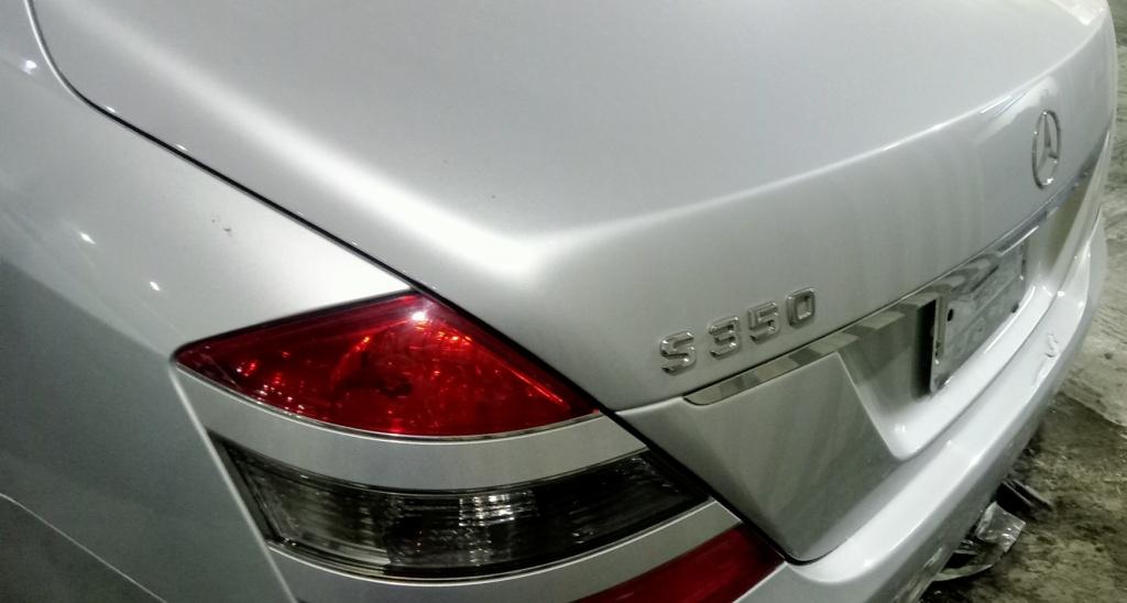 مرسدس بنز S350 مدل 2007 نقره ای رنگ در امارات - صندوق عقب